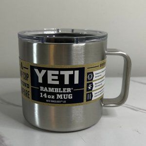 YETI Rambler Mug - Stainless - 14 oz